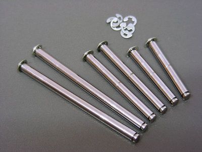 RC 4WD Stainless Suspension Shaft Set TA-01