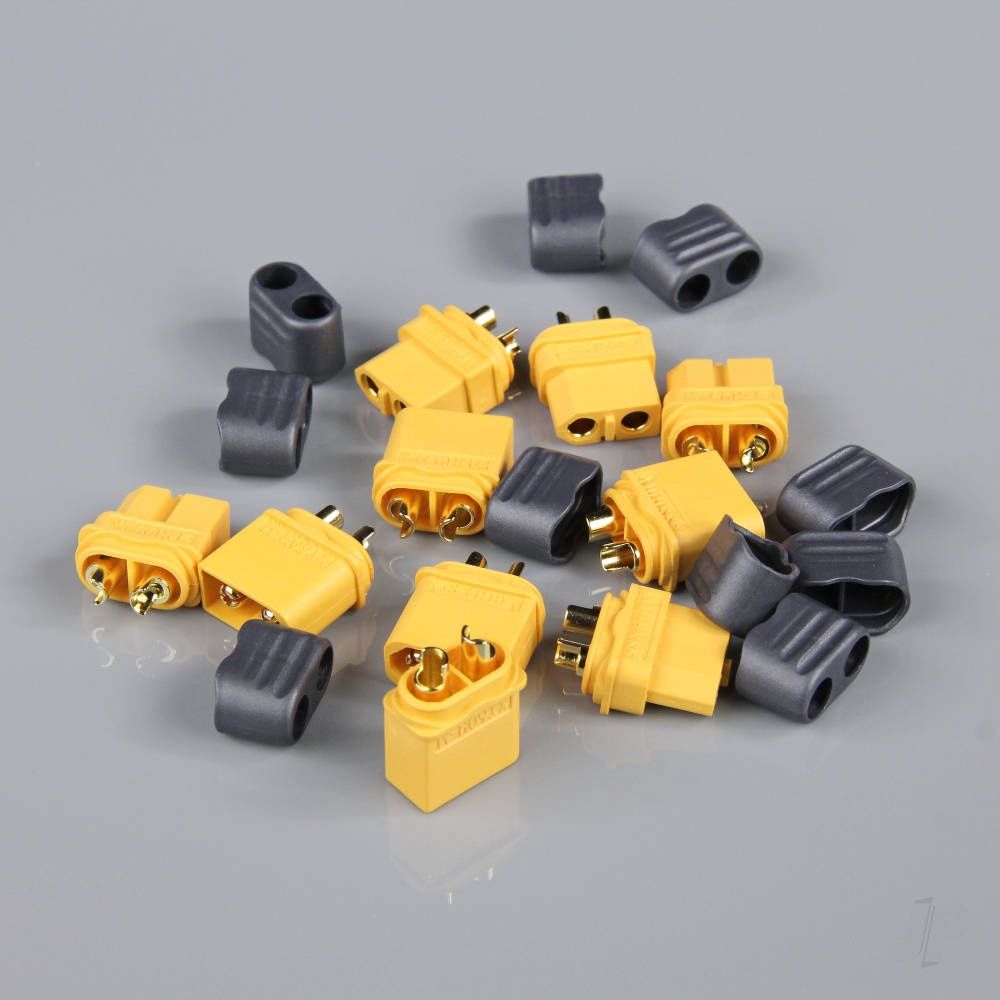 XT60 Pairs with Cap End (5 pairs)