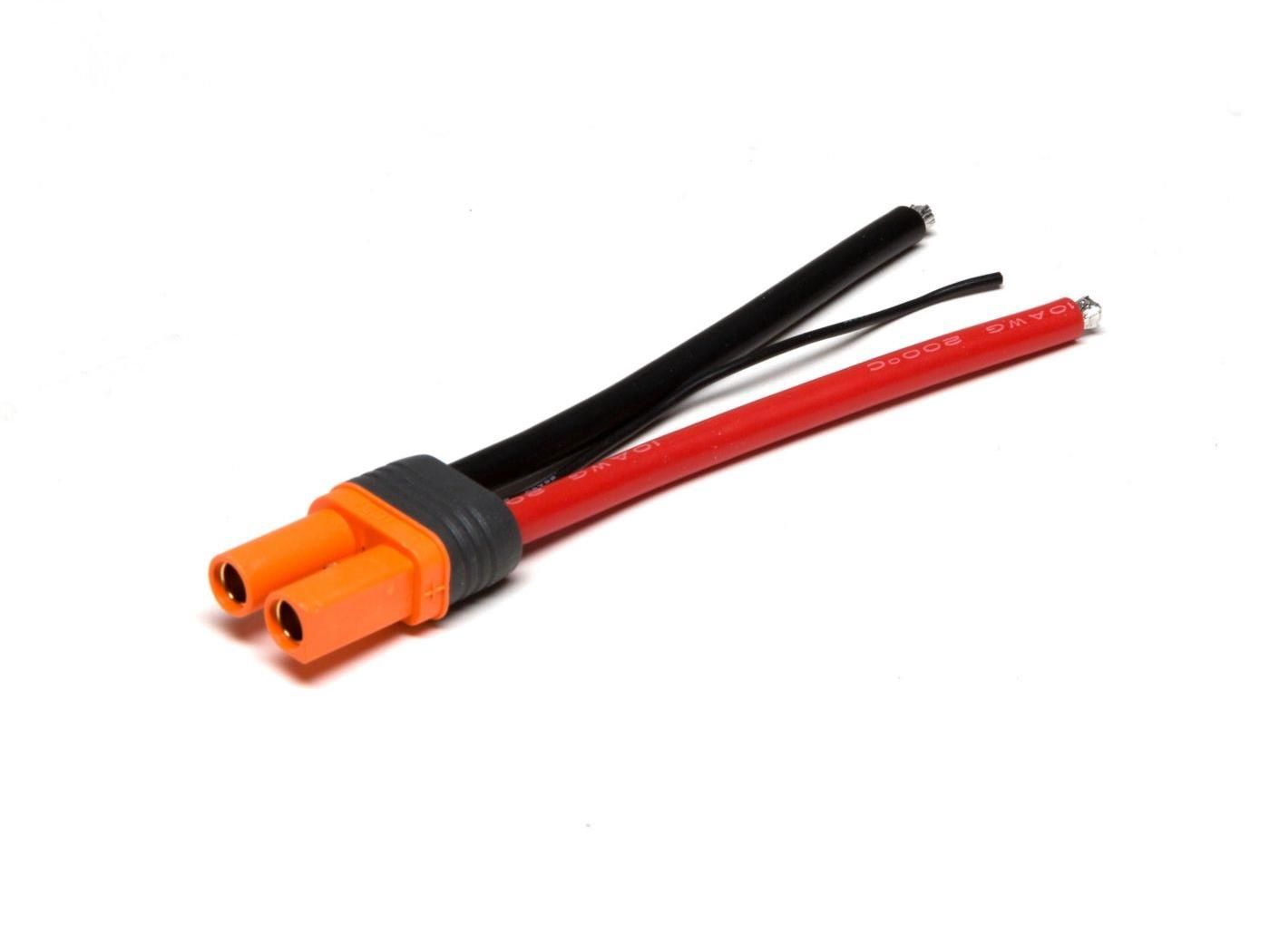 IC5 Battery Connector 4" / 100mm; 10 AWG