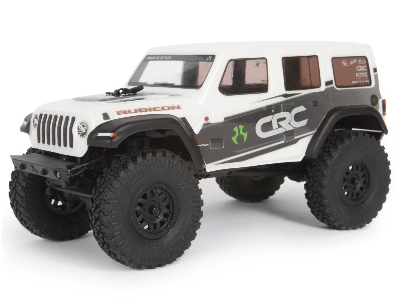 SCX24 1/24 Jeep Wrangler JLU CRC RTR White