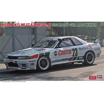 Cars, Bikes and Trucks Hasegawa 1/24 Nissan Skyline GT-R BNR32 Gr.A 1990 Macau Guia Race Winner