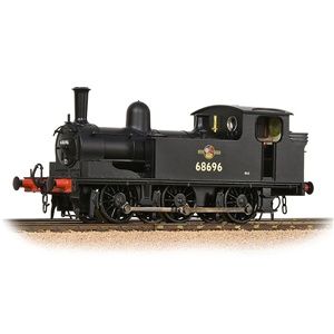LNER J72 Class 68696 BR Black Late Crest