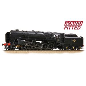 BR Standard 9F with BR1G Tender 92134 BR Black (Late Crest) Sound Fitted