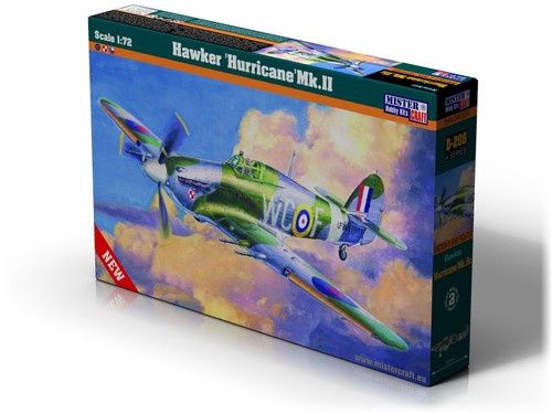 Aircraft MisterCraft 1/72 Hawker Hurricane Mk.IIc