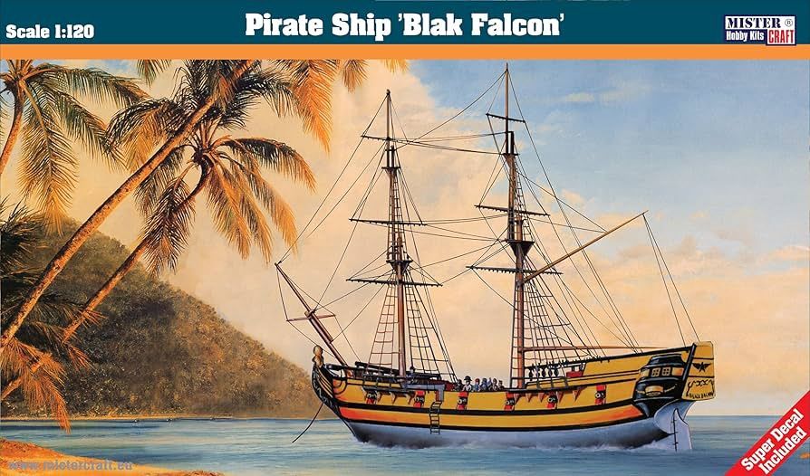 Ship MisterCraft 1/120 Pirate Ship “Black Falcon”
