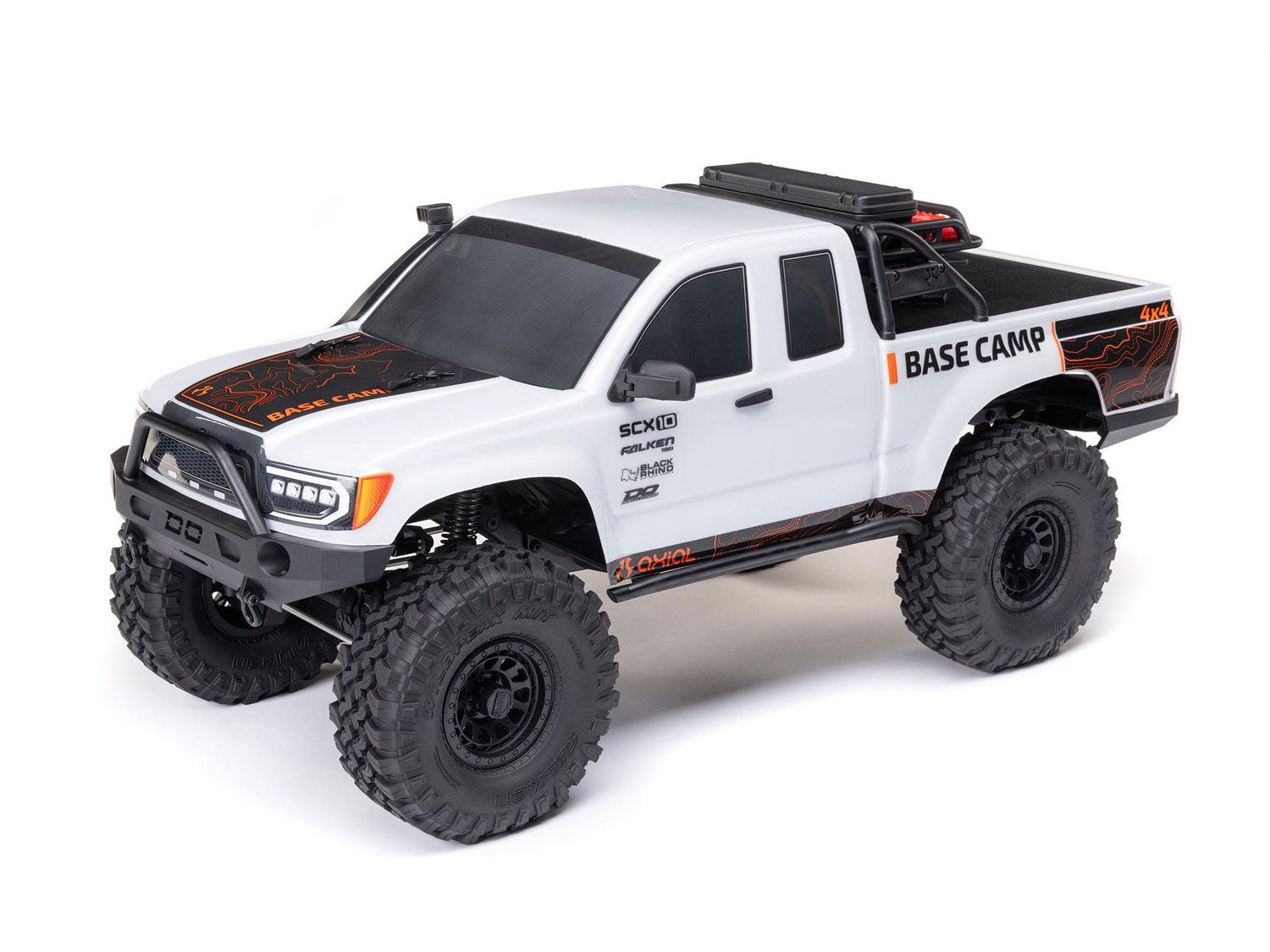 SCX10 III Base Camp 4WD Rock Crawler RTR White