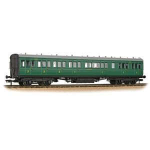 SE&amp;CR 60' Birdcage Composite Lavatory Coach Southern Railway Malachite Green