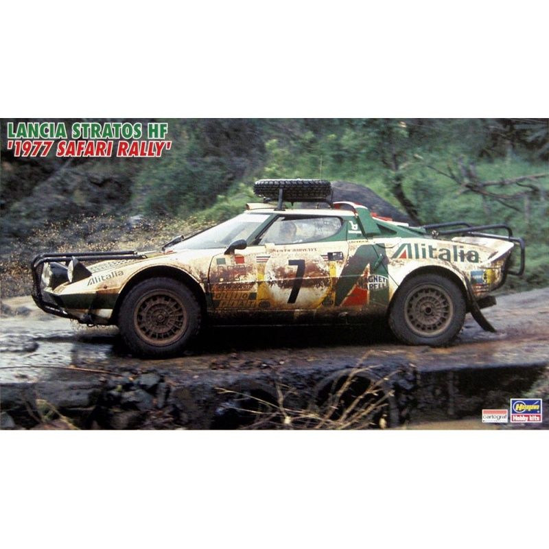 Cars, Bikes and Trucks Hasegawa 1/24 Lancia Stratos HF 1977 Safari Rally