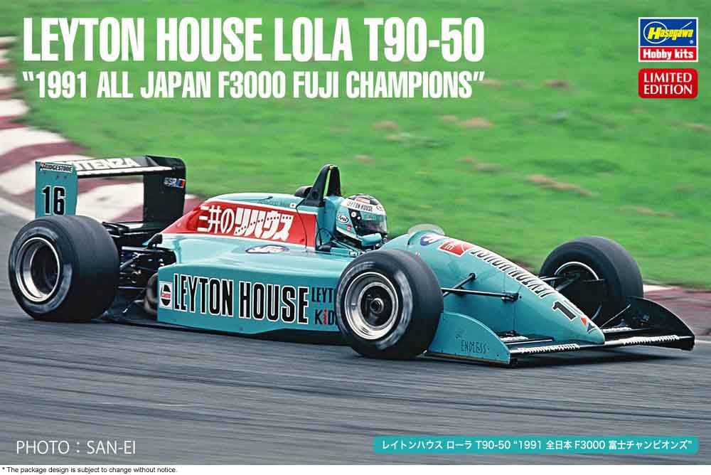 Cars, Bikes and Trucks Hasegawa 1/24 Leyton House Lola T90-50 1991 All Japan F3000 Fuji Champions