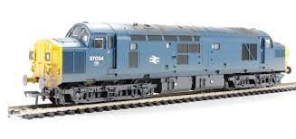 Class 37/0 Diesel 37034 BR Blue (Weathered)