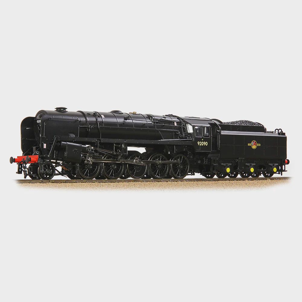 BR Standard 9F with BR1G Tender 92090 BR Black (Late Crest)