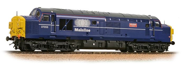 Bachmann OO Gauge Class 37 Loco Rail Celebrity Mainline Blue