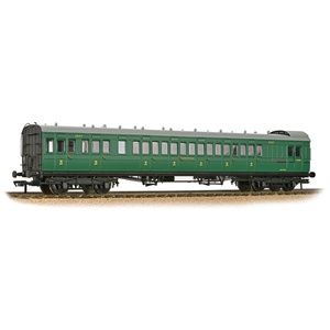 SE&amp;CR 60' Birdcage Brake Third Lavatory Coach Southern Railway Malachite Green
