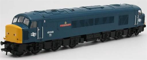 Class 45/0 45049 "The Staffordshire Regiment" BR Blue DCC Sound Fitted (Regional Exclusive)