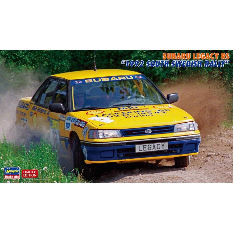 Cars, Bikes and Trucks Hasegawa 1/24 Subaru Legacy RS '1992 South Swedish Rally'