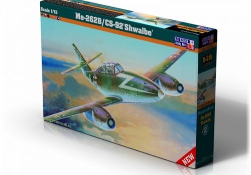 Aircraft MisterCraft 1/72 Messerschmitt Me-262B-1a Doppelsitzsiger
