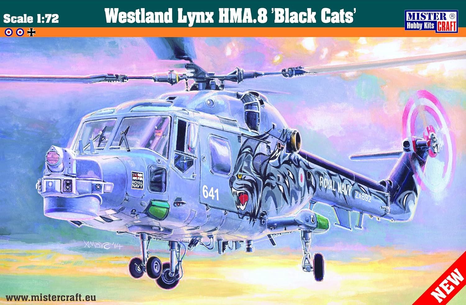 Aircraft MisterCraft 1/72 Westland Super Lynx HMA.8