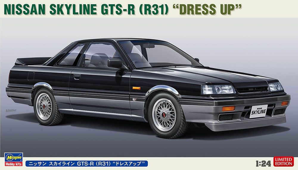 Cars, Bikes and Trucks Hasegawa 1/24 Nissan Skyline GTS-R (R31) “Dress Up”