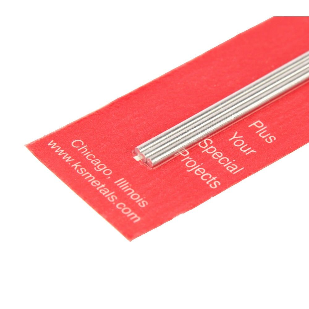 [83041] 12in 1/16 Solid Aluminium Rod (3pcs)