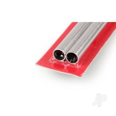[9807] 300x8mm Aluminium Round Tube .45mm Wall (2pcs)