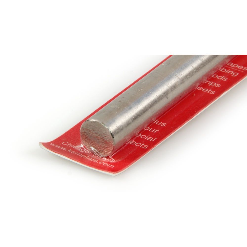 1/2in Stainless Steel Round Rod (12in long)