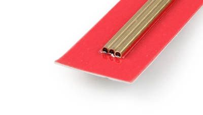 [9833] 300x2.5mm Brass Tube .225mm Wall (3pcs)