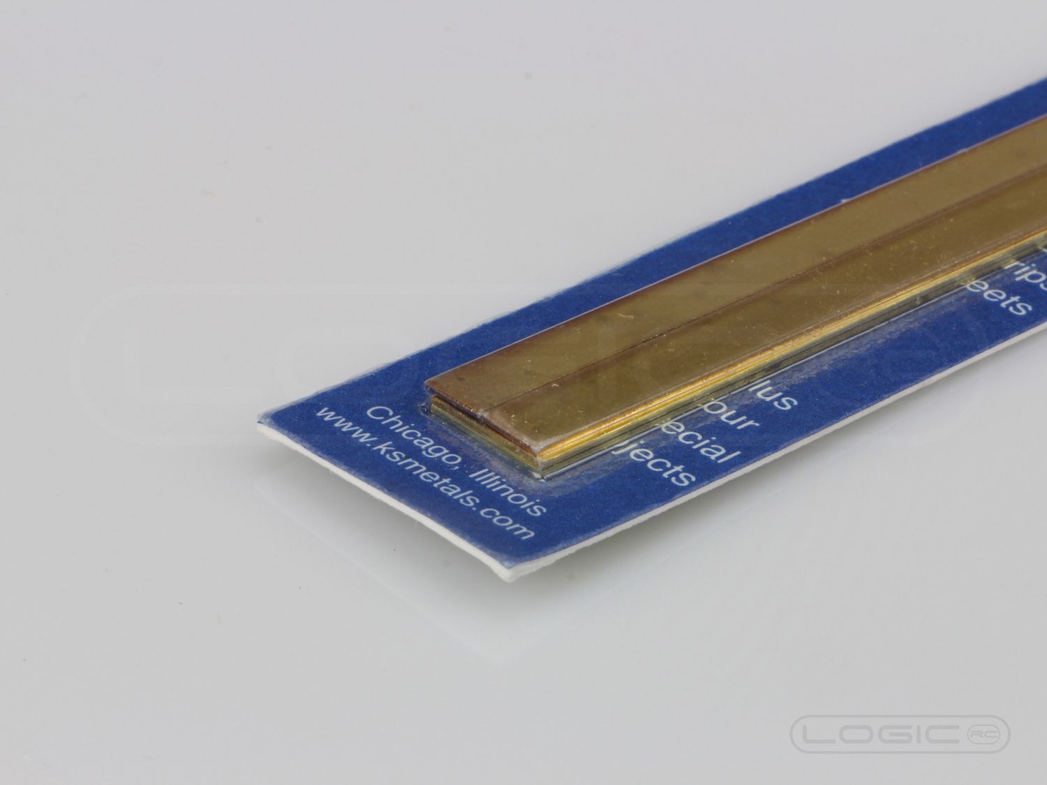 12" Bendable Brass Strips .032"x 1/4" &amp; 1/2" (Pk4)