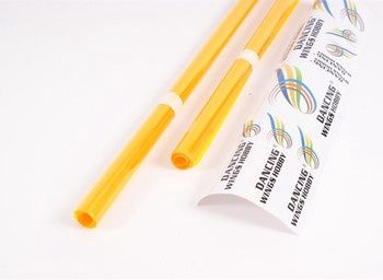 Covering Film Pack For Cute Girl Plane - Translucent Yellow