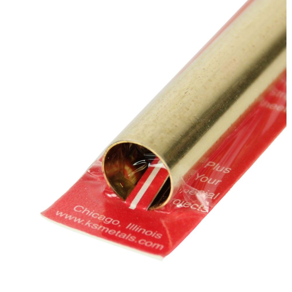 Brass Tube 5/8 x .014