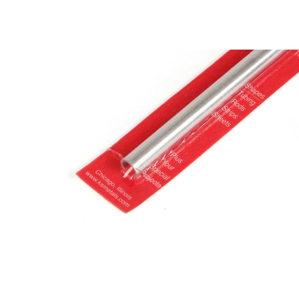 9mm .76mm Wall Aluminium Round Tube 300mm