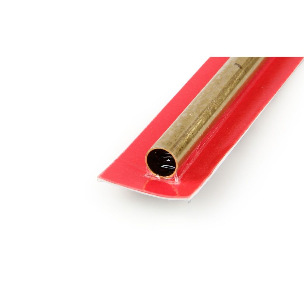 9828 10x300mm Round Brass Tube, .45mm Wall