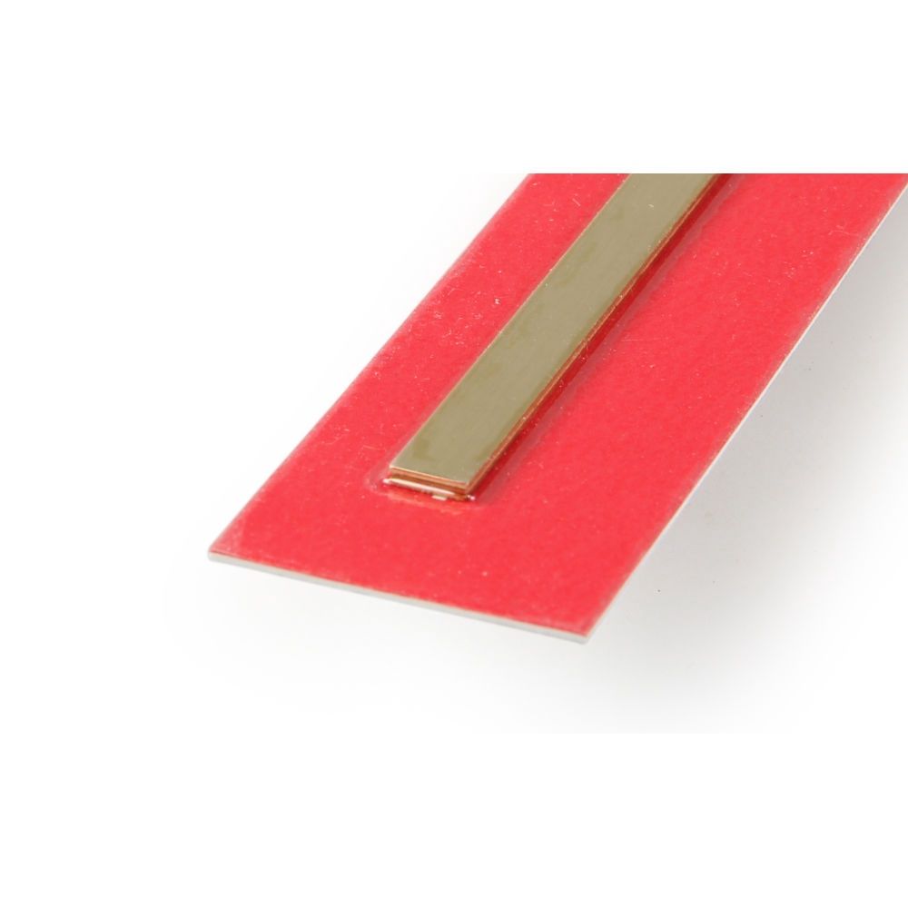 0.5x6x300mm Brass Strip (3pcs)
