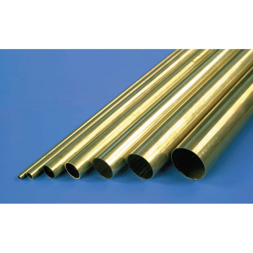 [1152] 36in 11/32 Round Brass Tube, .014 Wall