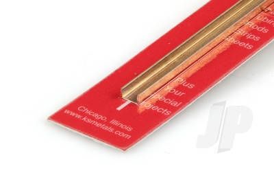 1/4" x .014 Brass Channel (6.35mm)
