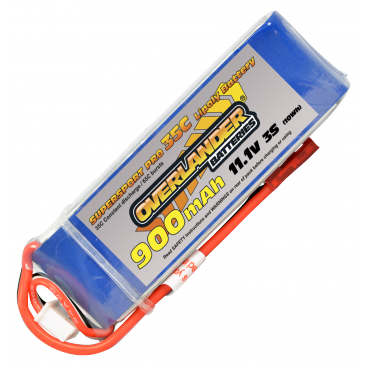 900mAh 3S 11.1v 35C LiPo Battery