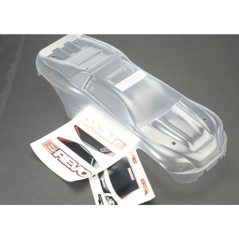 Clear Body with Decals for E-Revo