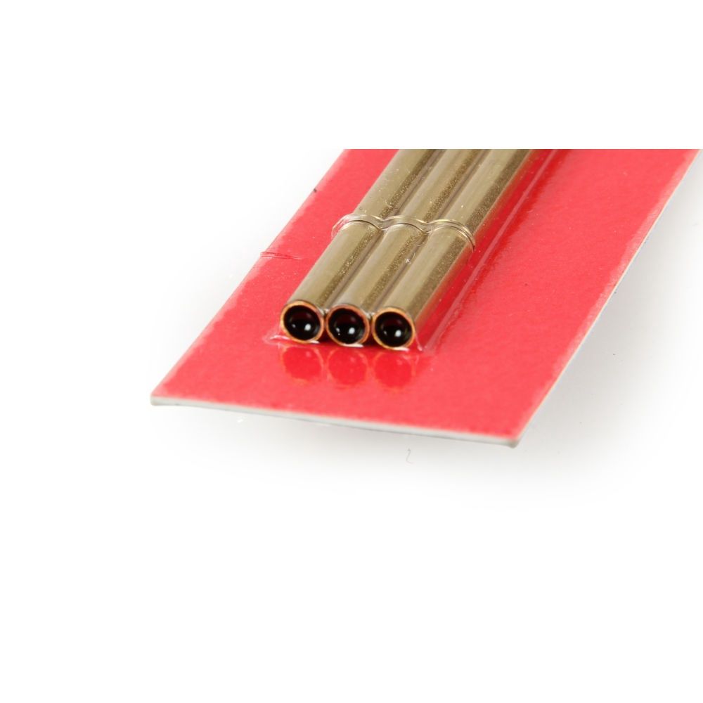 3.5mm Brass Round Tube, .225mm Wall (300mm long) (3 pcs)
