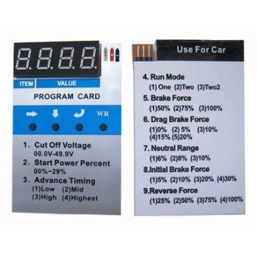 Programming Card