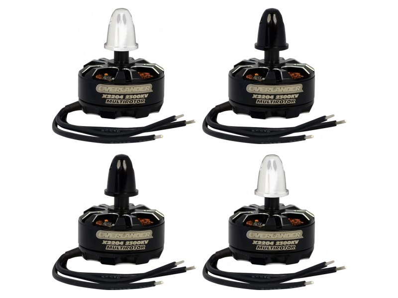 4 Pack of X2204 Multi-Rotor Motors 2300KV