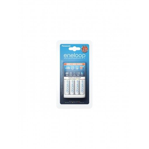 Panasonic Eneloop Smart &amp; Quick Charger CC55 &amp; 4x Eneloop AA Cells