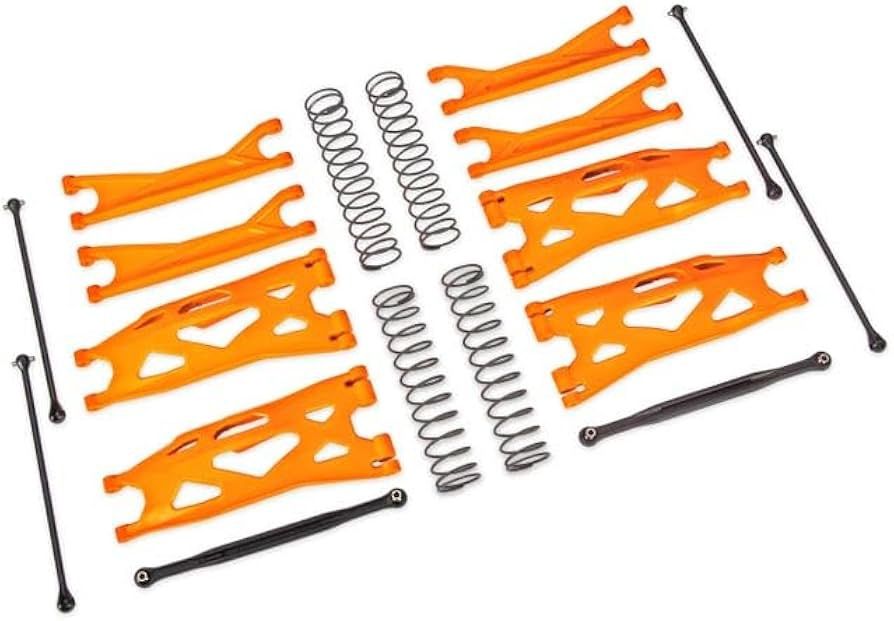 Suspension kit, X-Maxx WideMaxx, Orange