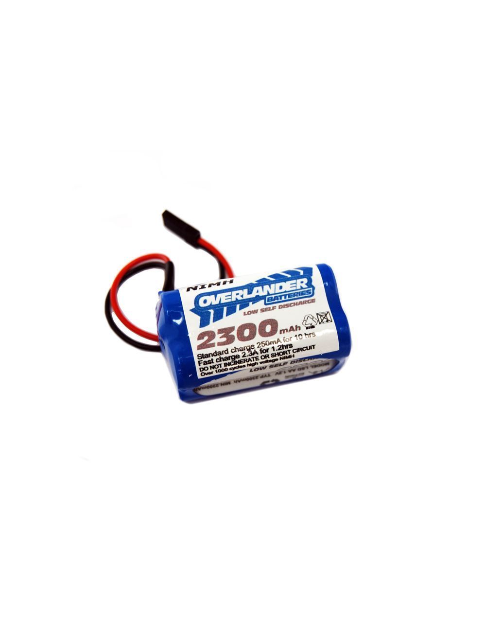 Nimh Battery Pack LSD AA 2300mah 4.8v (Square)
