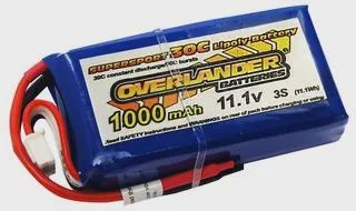 Supersport 1000mah 11.1v