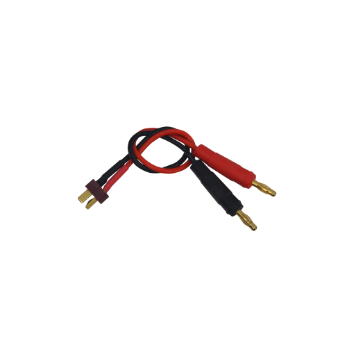 Deans to 4mm Gold Connectors Charge Lead