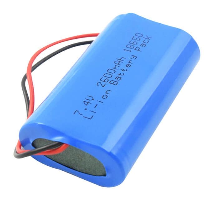 2600MAH 7.4V 2S CONFIG 2 LI-ION BATTERY