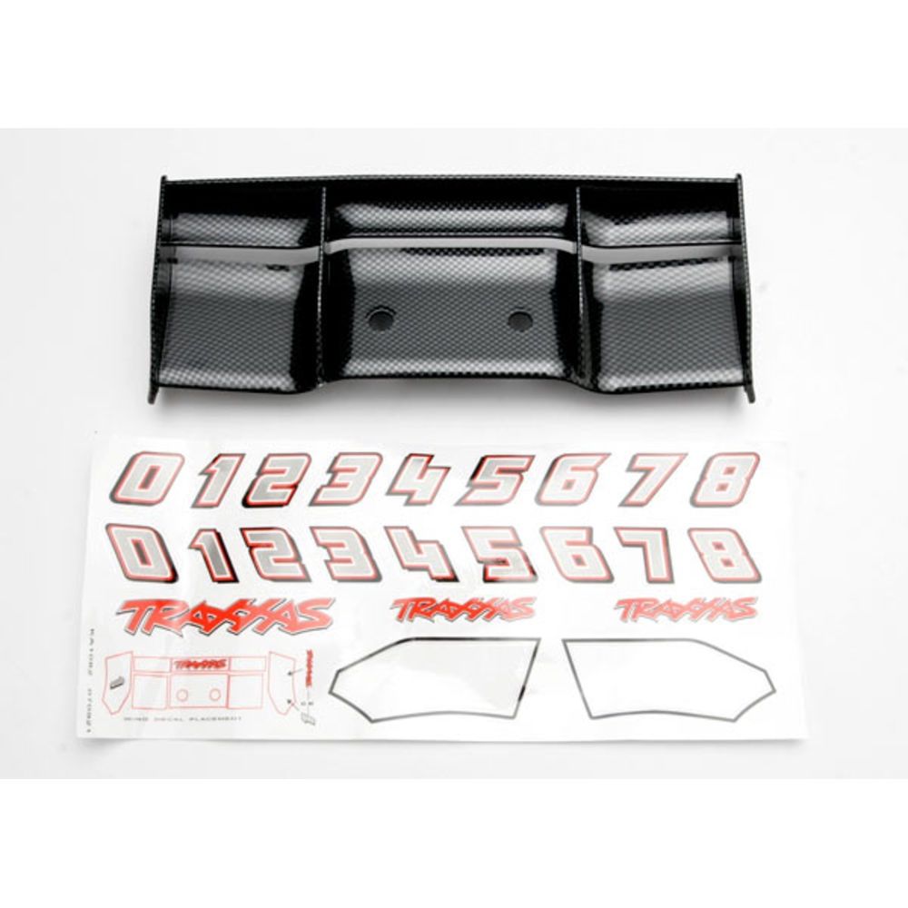 Wing, Revo (Exo-Carbon finish) / decal sheet