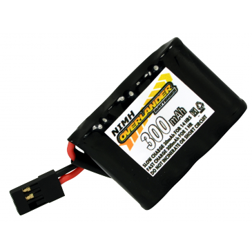 Premium Sport 300mAh Nimh 2/3 AAA 4.8v RX Flat