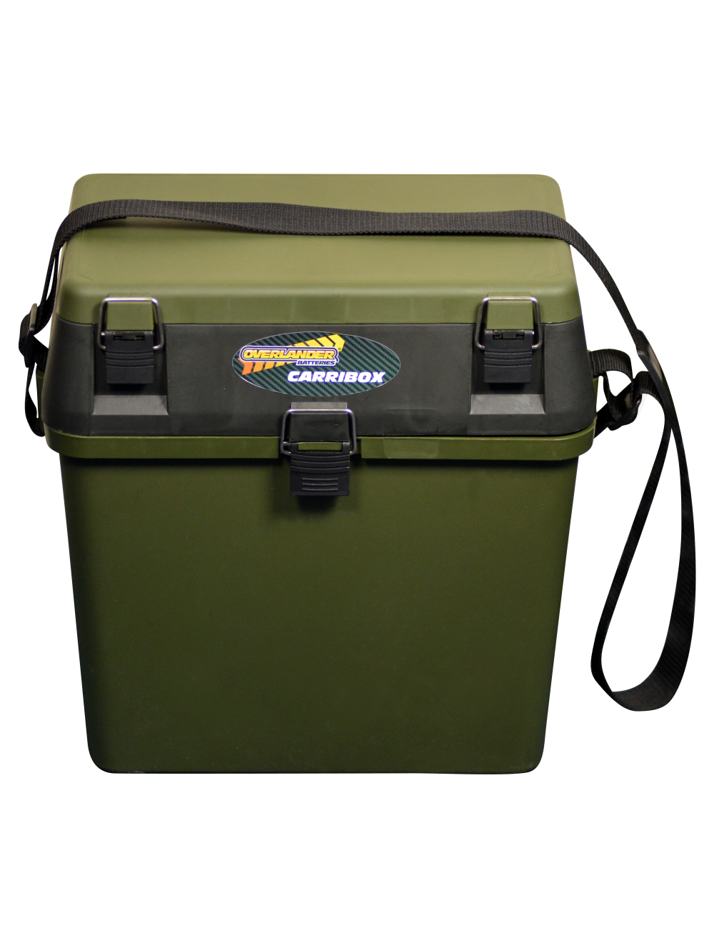 Green Carribox Compact Seat &amp; plastic carry case