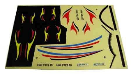 Mini Pred Decal Sheet