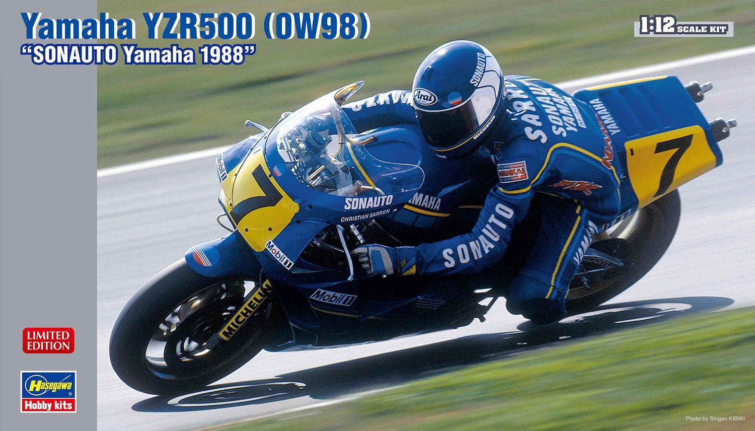 Cars, Bikes and Trucks Hasegawa 1/12 Yamaha YZR500 (OW98) Sonauto Yamaha 1988